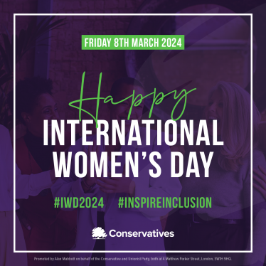 International Women's Day Friday 8th March 